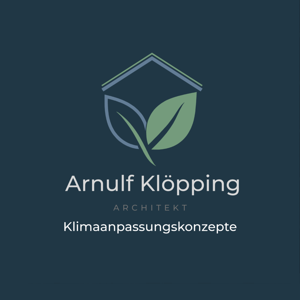 Klimaanpassungskonzept Logo Klimaanpassungskonzepte Arnulf Klöpping · Architekt